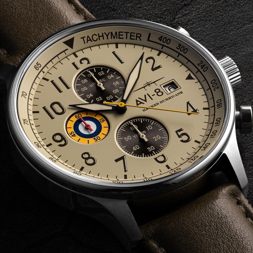 HAWKER HURRICANE AV-4011-1B (Seiko VD57 Mekanizmalı) Erkek Kol Saati