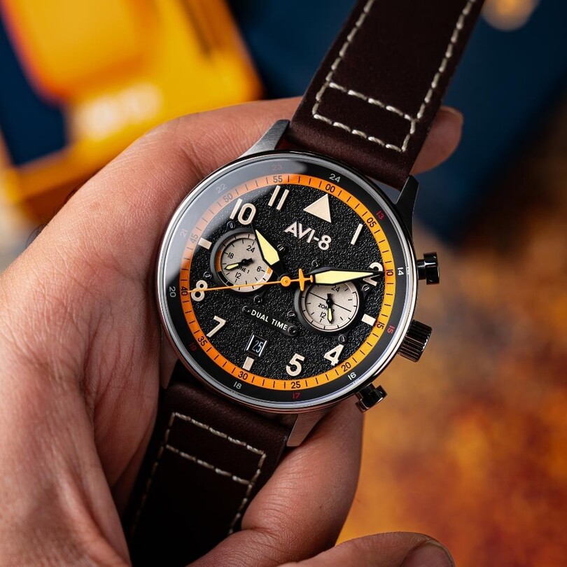 HAWKER HURRICANE AV-4088-07 (Seiko VD31 Mekanizmalı) Erkek Kol Saati - Thumbnail