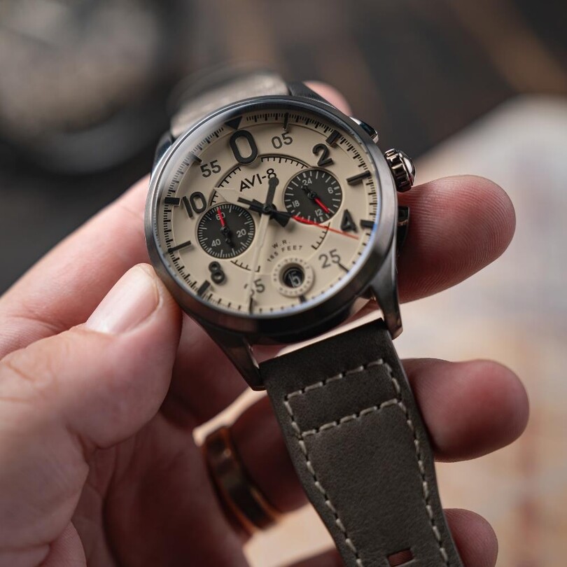 SPITFIRE AV-4089-06 (Seiko VK64 Mekanizmalı) Erkek Kol Saati - Thumbnail