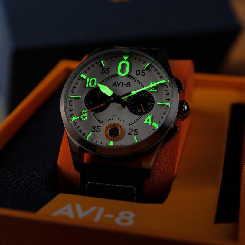 SPITFIRE AV-4089-0B (Seiko VK64 Mekanizmalı) Erkek Kol Saati - Thumbnail