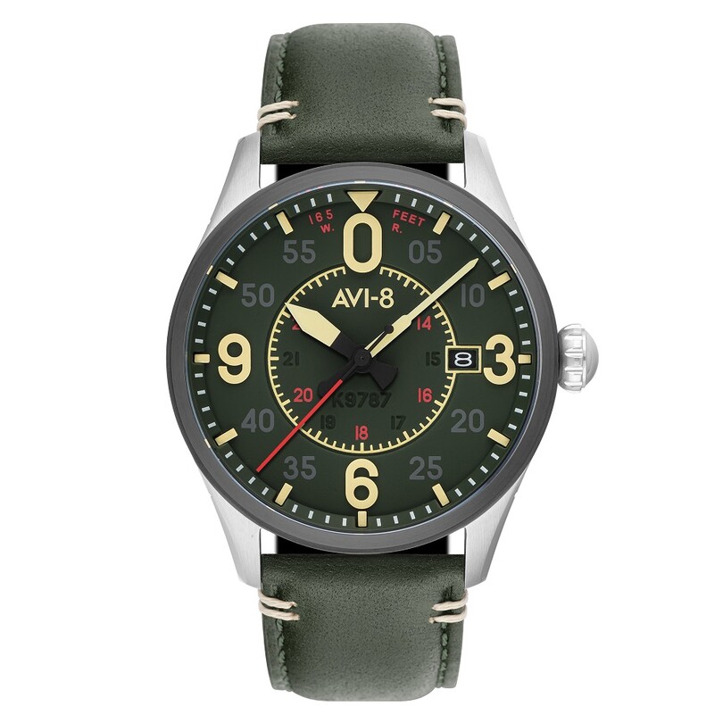 AVI-8 - SPITFIRE SMITH AV-4090-03 Otomatik (Seiko NH35 Mekanizmalı) Erkek Kol Saati