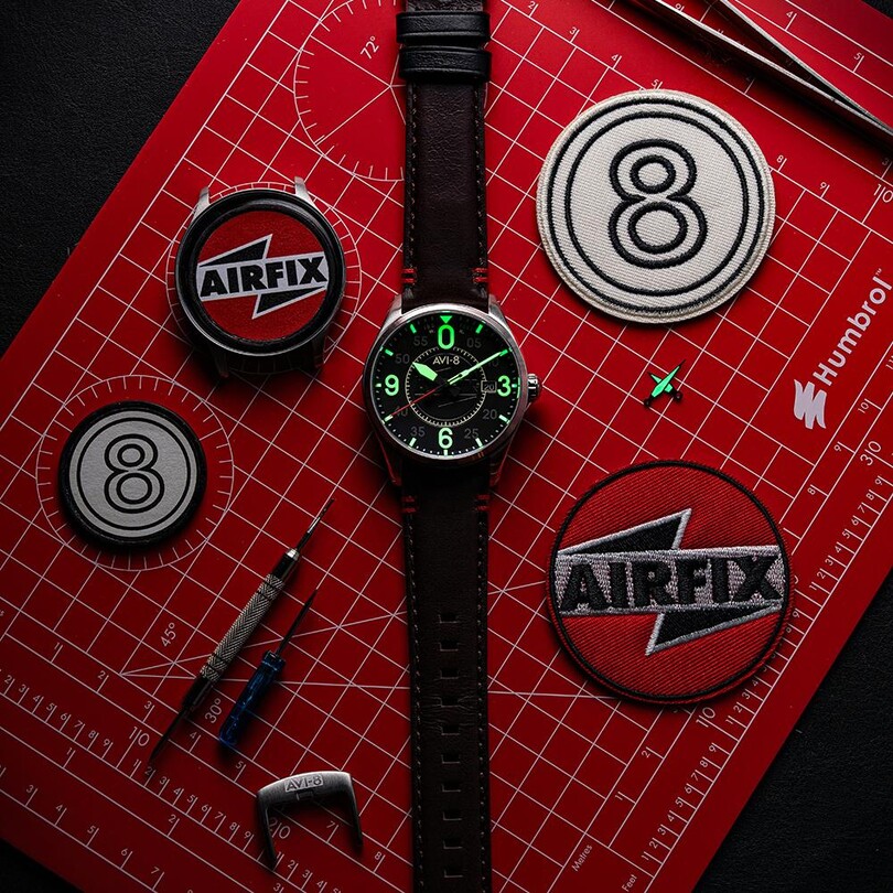 SPITFIRE SMITH AIRFIX EDITION AV-4090-08 Otomatik (Seiko NH35 Mekanizmalı) - Thumbnail