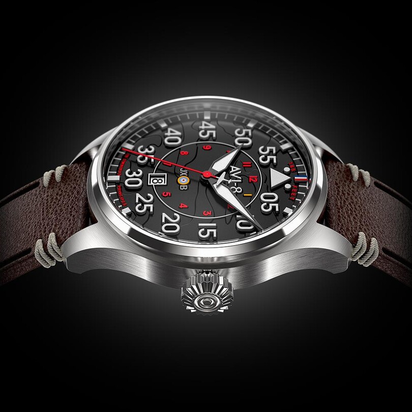 HAWKER HURRICANE CLOWES OTOMATİK AV-4097-01 (Seiko NH35 Mekanizmalı) - Thumbnail