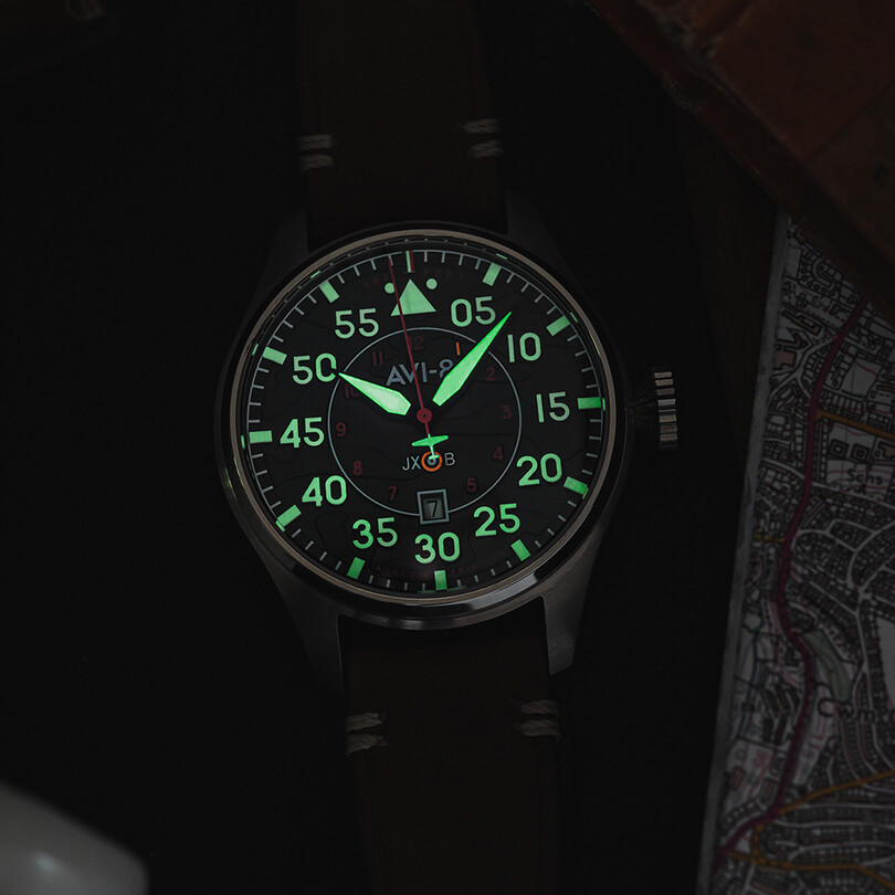 HAWKER HURRICANE CLOWES OTOMATİK AV-4097-01 (Seiko NH35 Mekanizmalı) - Thumbnail