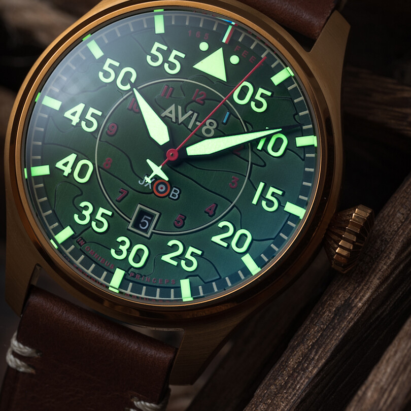 HAWKER HURRICANE CLOWES OTOMATİK AV-4097-04 (Seiko NH35 Mekanizmalı) - Thumbnail