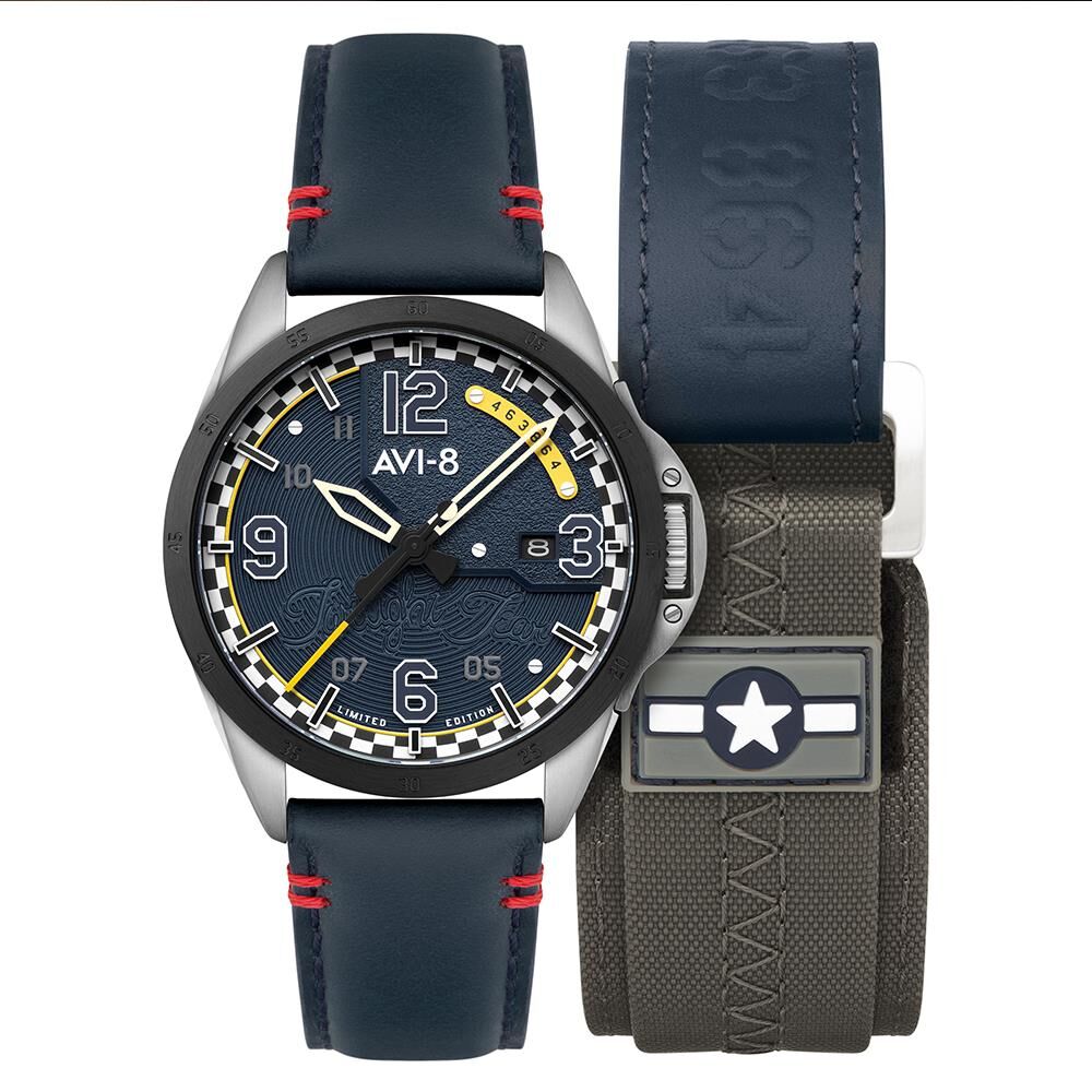 P-51 MUSTANG TWILIGHT TEAR AUT. LTD. EDT. AV-4111-02(Seiko NH35 Cal.)