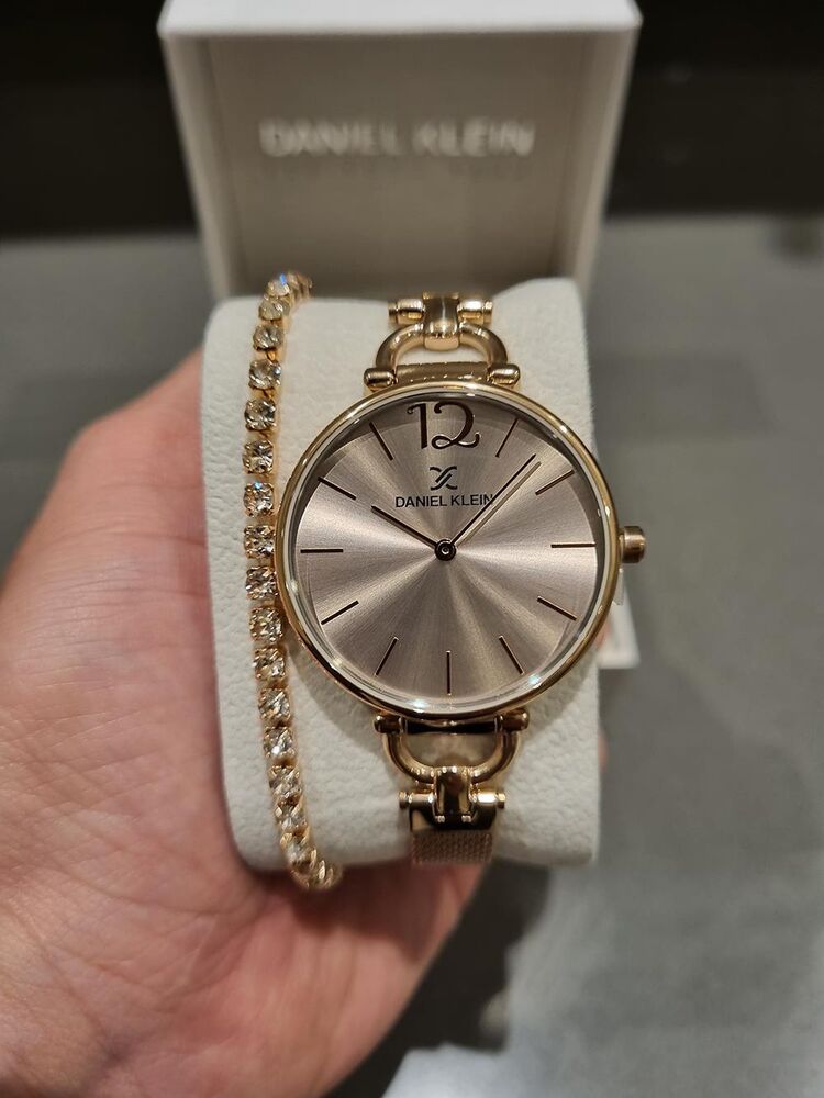 DANIEL KLEIN DK012860D-03 Bileklik Hediyeli Kadın Kol Saati