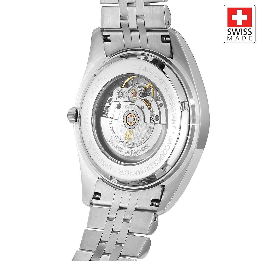 INSPIRATION JWG04202 (Sellita SW200-1, 26 Jewels Otomatik Mekanizmalı, Swiss Made) Erkek Kol Saati