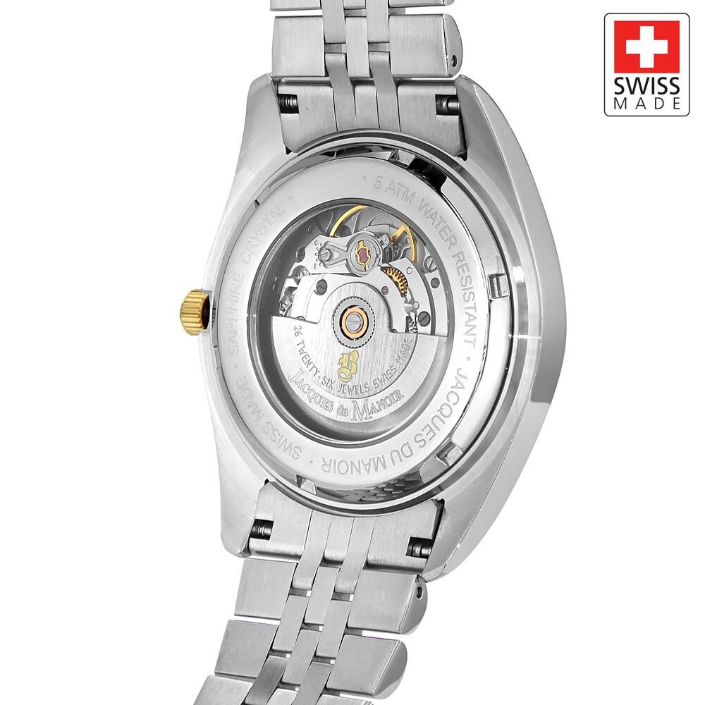 INSPIRATION JWG04207 (Sellita SW200-1, 26 Jewels Otomatik Mekanizmalı, Swiss Made) Erkek Kol Saati