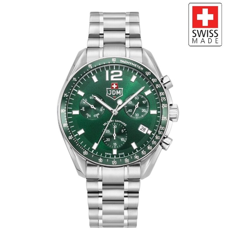 JDM MILITARY SAPPHIRE - SWISS PRECISION JDM-WG021-03 Erkek Kol Saati