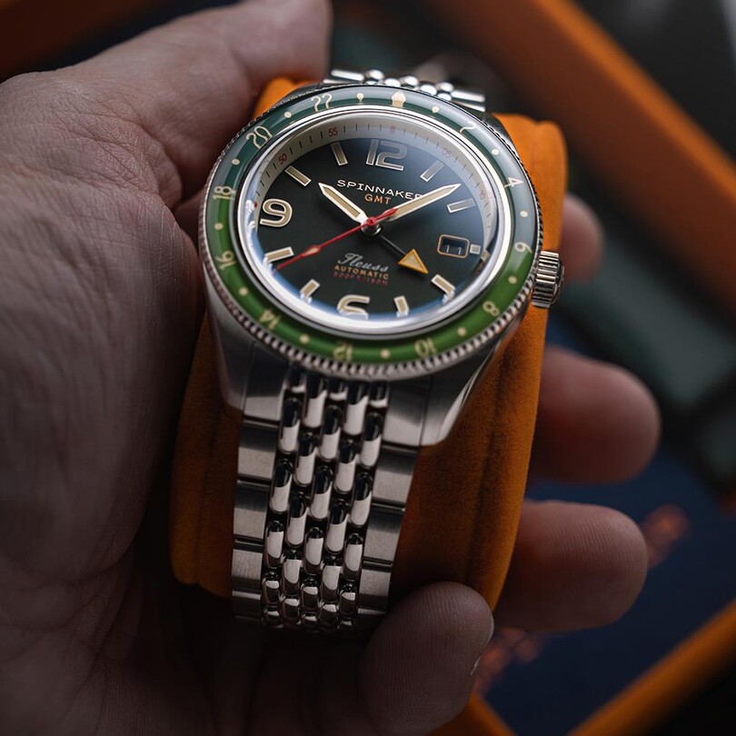 FLEUSS GMT SP-5120-44 Otomatik (Seiko NH34 Mekanizmalı) Erkek Kol Saati - Thumbnail