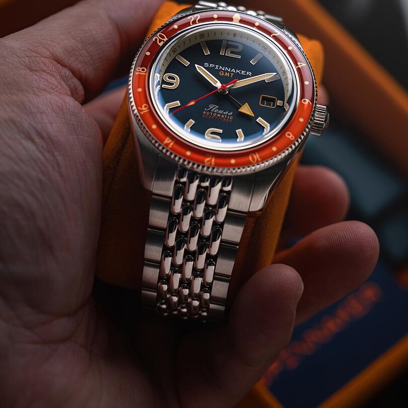 FLEUSS GMT SP-5120-55 Otomatik (Seiko NH34 Mekanizmalı) Erkek Kol Saati - Thumbnail