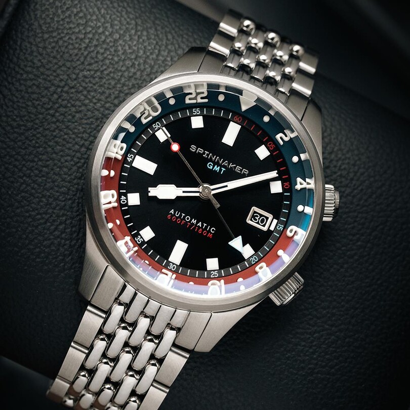 BRADNER GMT SP-5121-55 Otomatik (Seiko NH34 Mekanizmalı) Erkek Kol Saati - Thumbnail