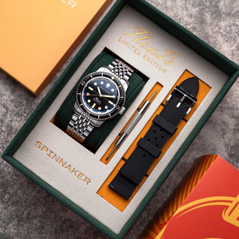 FLEUSS 40 Otomatik 145TH LIMITED EDITION SP-5133-11 (Citizen Miyota 9039 Mekanizmalı) Erkek Kol Saati - Thumbnail