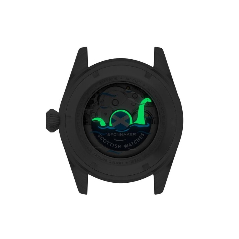 SCOTTICH WATCHES NESSIE LIMITED EDITION SP-5137-01 Otomatik (Seiko NH35 Mekanizmalı) Erkek Kol Saati - Thumbnail