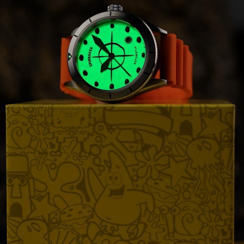 CAHILL Otomatik SP-5142-01 SpongeBob SquarePants Timekeeper Limited Edition (Seiko NH35 Mekanizmalı) Erkek Kol Saati - Thumbnail