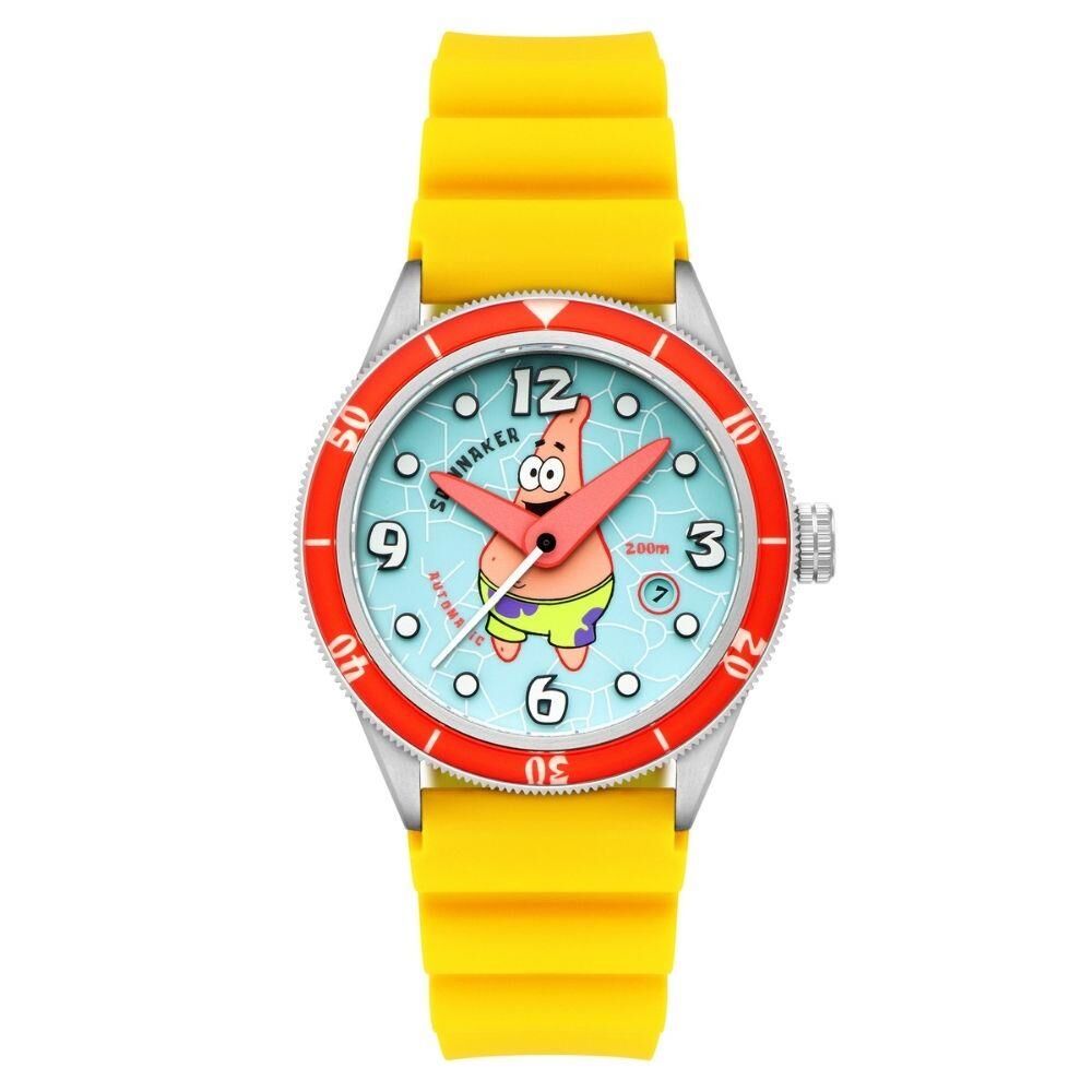 CAHILL Otomatik SP-5142-02 SpongeBob SquarePants Timekeeper Limited Edition (Seiko NH35 Mekanizmalı) Erkek Kol Saati