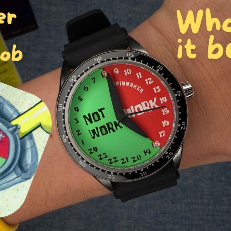 CAHILL Otomatik SP-5142-03 SpongeBob SquarePants Timekeeper Limited Edition (Seiko NH34 Mekanizmalı) Erkek Kol Saati - Thumbnail