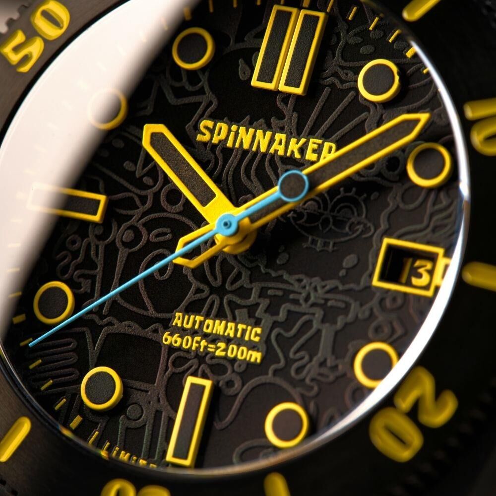 HULL DIVER SpongeBob SquarePants Limited Edition Otomatik SP-5147-01 (Seiko NH35 Mekanizmalı) Erkek Kol Saati