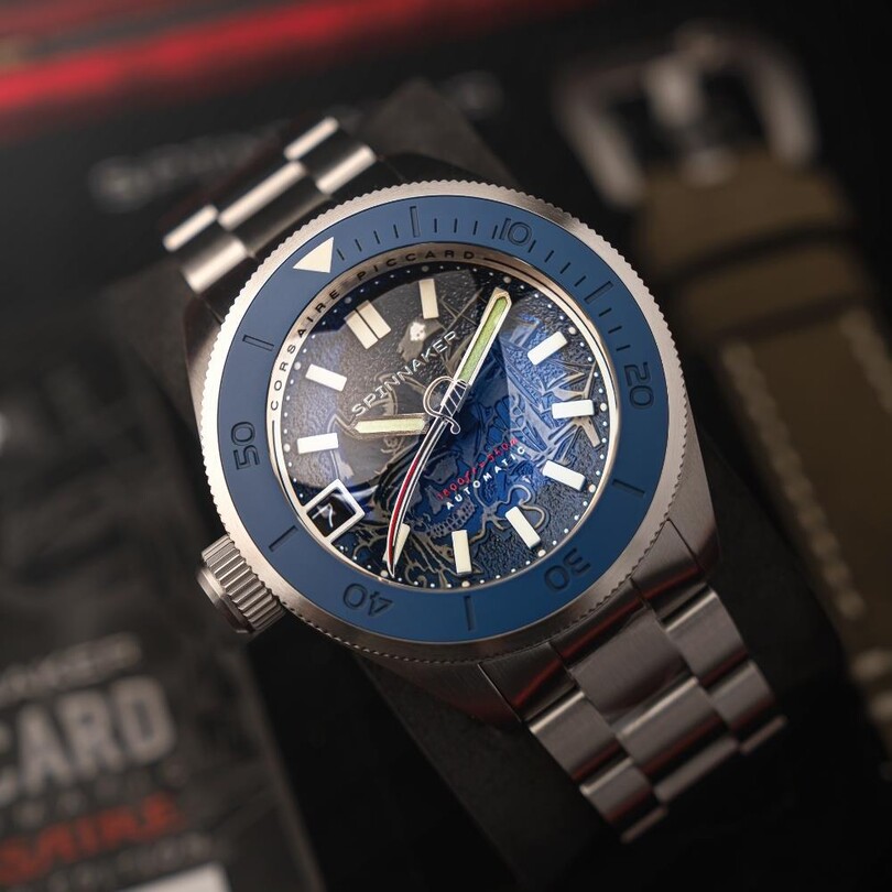 PICCARD CORSAIRE LIMITED EDITION SP-5148-22 Otomatik (Seiko NH35 Mekanizmalı) Erkek Kol Saati - Thumbnail