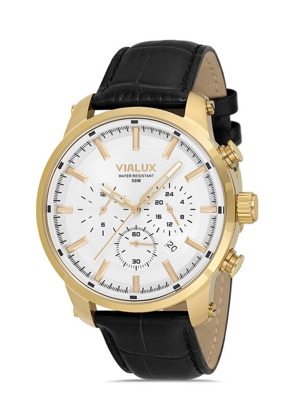 Vialux - Vialux VX529G-02BG Erkek Kol Saati